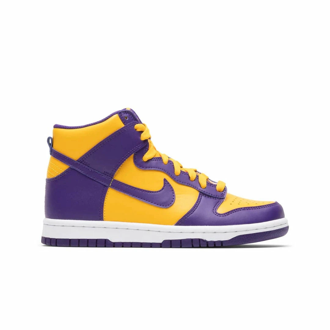 Wholesale π Nike π Sneakers DUNK HIGH LAKERS GS π 3 Nike Sneakers DUNK HIGH LAKERS GS
