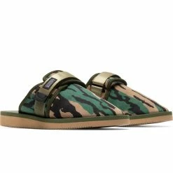 Suicoke ZAVO-MAB-PT04 GREEN SANDALS Casual
